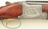 Browning Superposed Grade V four-barrel skeet set, 12/20/28/.410, Watrin 2x, Simmons vent ribs, 13.6 LOP, cased, 85 percent, layaway - 6 of 15