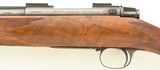 Kimber of Oregon Model 84 SuperAmerica .223 Remington, skeleton grip cap, checkered knob, quarter rib, three-position, repaired stock, box, layaway - 7 of 13