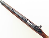 Kimber of Oregon Model 84 SuperAmerica .223 Remington, skeleton grip cap, checkered knob, quarter rib, three-position, repaired stock, box, layaway - 4 of 13