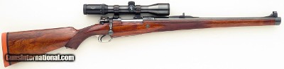 Holland & Holland full stock .338 Winchester Magnum, 1994, engraved, open sights, drop box (4+1), quick detachable mounts, Swarovski, 95%, layaway