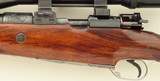 Holland & Holland full stock .338 Winchester Magnum, 1994, engraved, open sights, drop box (4+1), quick detachable mounts, Swarovski, 95%, layaway - 6 of 15