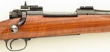 Winchester pre-64 Model 70 custom .30-06 by Baiar & Burgess, 1991, Half Moon barrel, AAA claro full full stock, high condition, layaway - 5 of 15