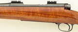 Winchester pre-64 Model 70 custom .30-06 by Baiar & Burgess, 1991, Half Moon barrel, AAA claro full full stock, high condition, layaway - 6 of 15