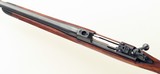 Al Biesen custom Winchester pre-64 Model 70 .338 Winchester Magnum, superb wood, Biesen integral brake, trap door, 98 percent, layaway - 3 of 15