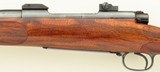 Al Biesen custom Winchester pre-64 Model 70 .338 Winchester Magnum, superb wood, Biesen integral brake, trap door, 98 percent, layaway - 6 of 15
