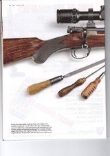 Rigby Highland Stalker .275 Rigby, Guns & Ammo provenance, writer rifle, grade five Turkish, Mauser 98, 4+1, 14.75-inch LOP, 98% metal, case, layaway - 12 of 15