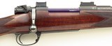 Rigby Highland Stalker .275 Rigby, Guns & Ammo provenance, writer rifle, grade five Turkish, Mauser 98, 4+1, 14.75-inch LOP, 98% metal, case, layaway - 6 of 15