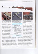 Rigby Highland Stalker .275 Rigby, Guns & Ammo provenance, writer rifle, grade five Turkish, Mauser 98, 4+1, 14.75-inch LOP, 98% metal, case, layaway - 14 of 15
