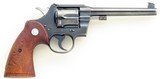 Colt Officer's Model Target (Third Issue) .22 LR, 1930, first year of caliber, 4563 matching, 6-inch, 80 percent - 1 of 9