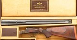 Perugini & Visini double rifle in 9.3x74R, 24.75-inch, ejectors, scalloped, color case, 15.0-inch LOP, 8.2 pounds, cased, 97%, layaway - 15 of 15