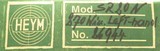 Left hand consecutive serialed Heym SR20 N rifles in .243 Winchester & .270 Winchester, 1984, boxed, sights, 3 position, single set, 14.25, layaway - 15 of 15