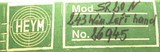 Left hand consecutive serialed Heym SR20 N rifles in .243 Winchester & .270 Winchester, 1984, boxed, sights, 3 position, single set, 14.25, layaway - 8 of 15