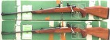 Left hand consecutive serialed Heym SR20 N rifles in .243 Winchester & .270 Winchester, 1984, boxed, sights, 3 position, single set, 14.25, layaway - 1 of 15