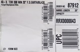 Remington Custom Shop 40-X TDR .308 Winchester, 2009, 20-inch, brake/adaptor, rail, tuned, .40 MOA test target, unfired in factory hard case, layaway - 13 of 13