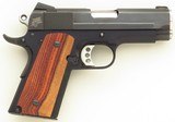 Terry Tussey custom Colt Lightweight Officer's .45 ACP, 3.5-inch, reprofiled slide, beveled, stippled, tuned, over 95 percent, leather, layaway - 2 of 9