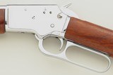 Prototype Marlin 39A Mountie 90th Anniversary .22 LR, Rohal collection, 1959, chrome, select walnut, 98 percent, layaway - 6 of 11
