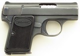 Browning Baby Browning .25 ACP, Belgium, 1965, thumb safety, magazine disconnect safety, 90% blue, superb bore, factory pouch - 2 of 7