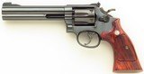 Smith & Wesson 17-6 .22 LR, 6-inch full lug, target hammer, trigger and grips, recessed cylinder, strong bore, 90 percent - 2 of 8