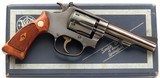 Smith & Wesson Model 34-1 .22 LR, 1960, 4-inch pinned, recessed, outstanding bore, box, 90 percent - 1 of 10