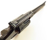 Smith & Wesson Model 34-1 .22 LR, 1960, 4-inch pinned, recessed, outstanding bore, box, 90 percent - 3 of 10
