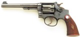 Staggering Smith & Wesson K-22 Outdoorsman .22 LR, 1932, 4x matching serials, superb bore, 98% original finish, layaway - 2 of 12