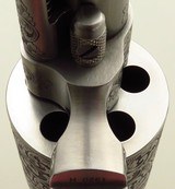 Freedom Arms 353 .357 Magnum, engraving by FEGA Master Roger Sampson (267 hours), ivory & walnut custom grips, over 99%, layaway - 12 of 15