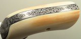 Freedom Arms 353 .357 Magnum, engraving by FEGA Master Roger Sampson (267 hours), ivory & walnut custom grips, over 99%, layaway - 7 of 15