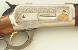 Browning 1886 Limited Edition High Grade .45-70, 1/3000, 1986, engraved, unfired, 26-inch octagon, premium walnut, crescent, layaway - 5 of 11