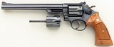 Smith & Wesson 53-2 .22 Jet & .22 LR cylinders, 1972, 8.375 pinned, box, adaptors, outstanding bore, 98 percent, layaway - 3 of 15