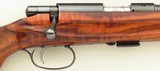 Custom Anschutz 1422 .22 LR, exhibition wood, polished metal, new condition, layaway - 5 of 12