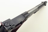 High Standard 106 Military Supermatic Trophy .22 LR, 7-inch fluted bull, finned brake, 2x weights, 2x magazines, 85% - 3 of 8