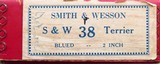 Smith & Wesson Terrier box circa 1952