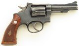 Smith & Wesson K 38 Combat Masterpiece .38 Special, 1950, five screw, 4 inch pinned, 4x matching serial, great bore, smooth
