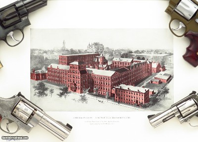 Smith & Wesson limited edition print, 1991, 44/225, Roy Jinks letter