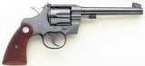 Colt Officer's Model Target .22 LR, 1941, 6-inch, great bore, tight, 85% - 1 of 11