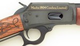 Marlin 1894 Cowboy Limited .45 Colt, 2005, 1 of 100, factory letter, 24-inch octagon, straight stock, over 99%, box, layaway - 5 of 13