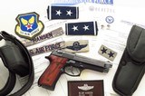 Beretta M9 9mm General Officers Issue Personal Defense Weapon USAF Manor General, Italy, 9mm, provenance, leather, inclusions, 99%, layaway - 1 of 8