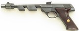 High Standard 103 Supermatic Citation .22 LR, 8-inch, weights, brake, superb bore, 85 percent, layaway - 2 of 9