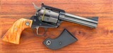 Ruger Blackhawk Flat Top .44 Special, 2009, 4.675-inch, custom grips & display case, unfired, layaway - 1 of 13