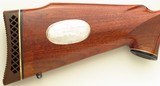 Custom Remington 700 .308 presented to Lones Wigger at the 1976 National Silhouette Championship, Dunlap, Hart, Leupold, second stock, layaway - 8 of 11