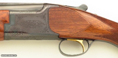 Charles Daly / Miroku Field 12 gauge, 26-inch SK/SK, ejectors, rust blue barrels, 7.2 pounds, great bores - Image 6 of 12