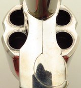 Colt Python .357 Magnum, nickel, 6-inch, 81081E, great bore, 80 percent finish - 6 of 10