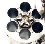 Colt Python .357 Magnum, nickel, 6-inch, 81081E, great bore, 80 percent finish - 8 of 10