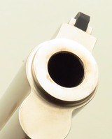 Colt Python .357 Magnum, nickel, 6-inch, 81081E, great bore, 80 percent finish - 5 of 10