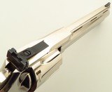 Colt Python .357 Magnum, nickel, 6-inch, 81081E, great bore, 80 percent finish - 3 of 10