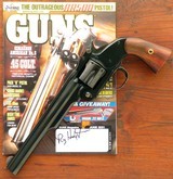 Cimarron Smith & Wesson No. 3 American .45 Colt, Guns Magazine cover pistol, laywaway, Roy Huntington collection
