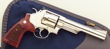 Custom Smith & Wesson Model 29-2 .44 Magnum, 1977, 6.5-inch pinned, nickel, Terry Tussey modifications and tuning, Roy Huntington collection, layaway