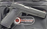 Guncrafter Industries Frag 9mm, flat top slide, ambi, stunning trigger pull, outstanding in every respect, Roy Huntington collection, layaway