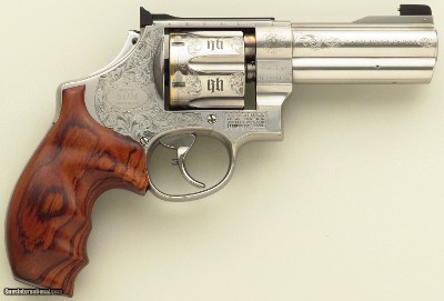 American Pistolsmiths Guild custom presentation Smith & Wesson 625-2 .45 ACP. SDM Fabricating, Powley engraving, Roy Huntington collection, layaway
