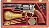 Colt 1849 Pocket .31, 1869, 312608 (7x matching), cased, 25% colors, layaway